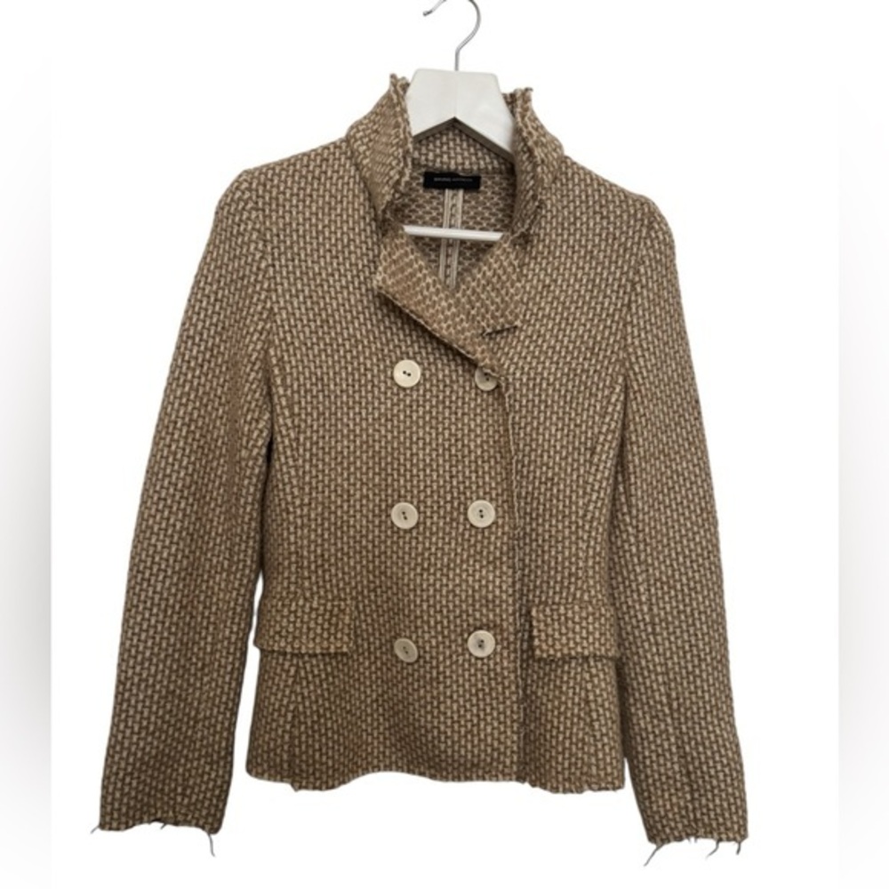 Bruno Manetti Lambswool Cardigan‎ Jacket Size 46 IT – Flaws